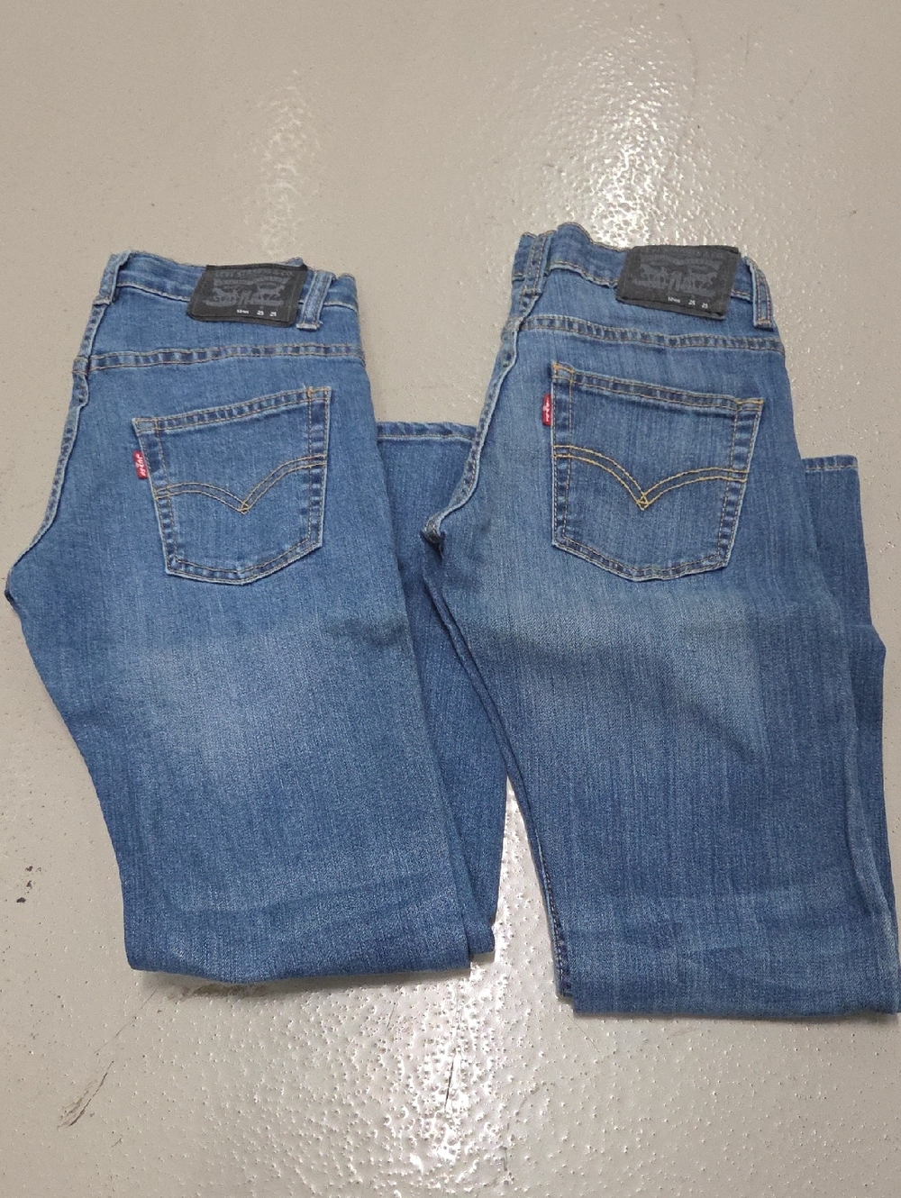 Levi's Boys Medium Blue 511 Slim Leg Jeans